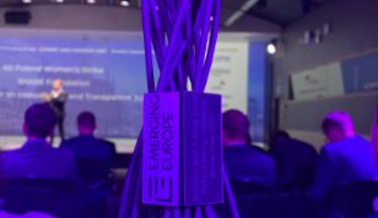 Kodeks Branżowy RODO w ochronie zdrowia otrzymał pierwszą nagrodę w międzynarodowym konkursie Emerging Europe Awards w kategorii „Modern and Future-proof Policymaking”.