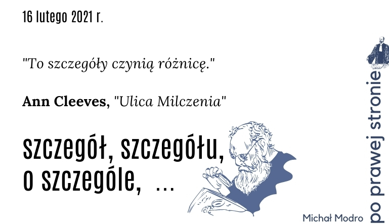 Szczegół, szczegółu, o szczególe …