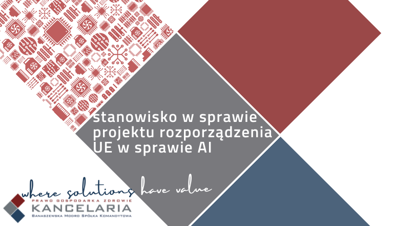 Stanowisko Koalicji AI w zdrowiu oraz grupy roboczej ds. sztucznej inteligencji (sekcja zdrowie)