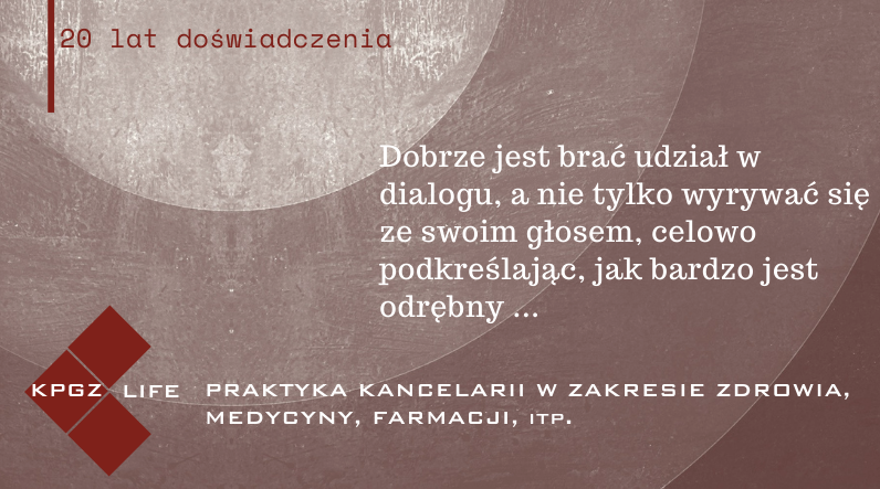 Dialog w ochronie zdrowia trwa już 17 lat …